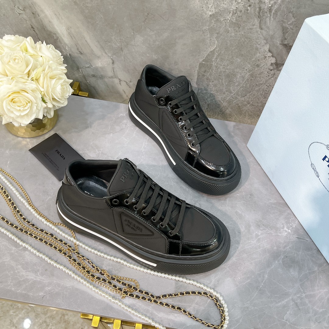Men Women P*rada Top Sneaker ( )