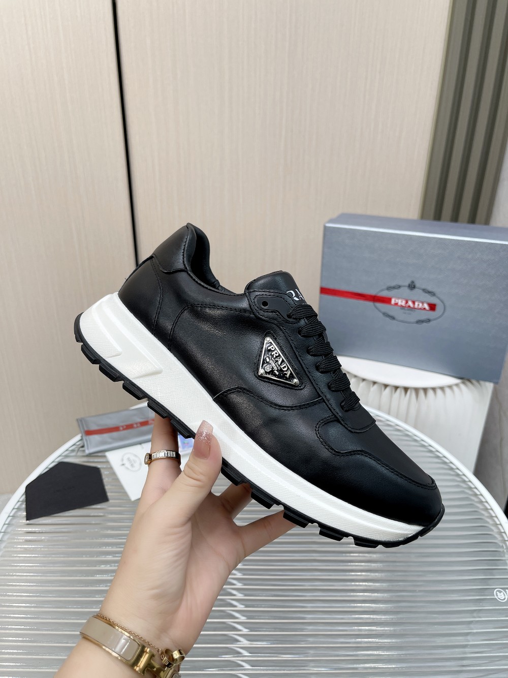 Men P*rada Top Sneaker οΌ οΌ