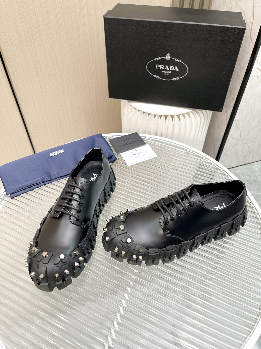 Men P*rada Top Sneaker ( )