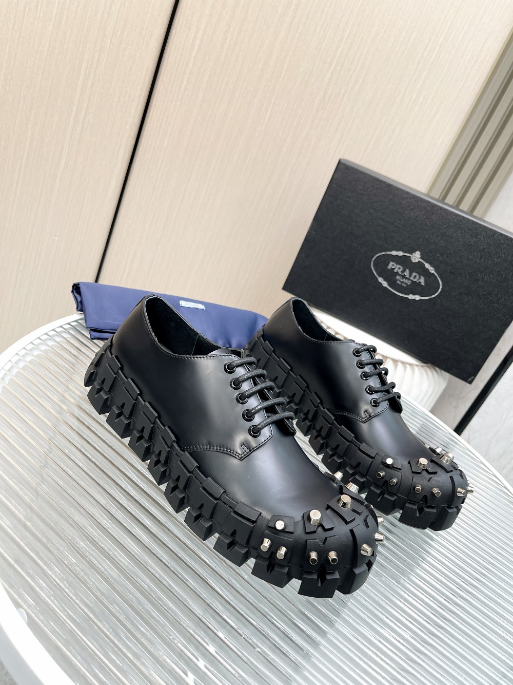 Men P*rada Top Sneaker ( )