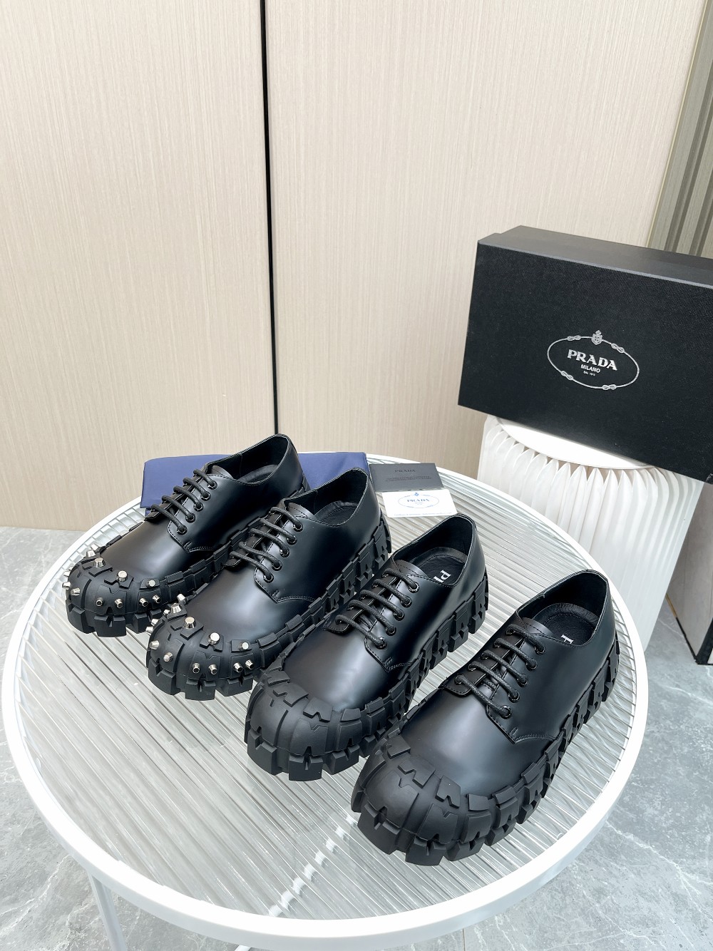 Men P*rada Top Sneaker ( )