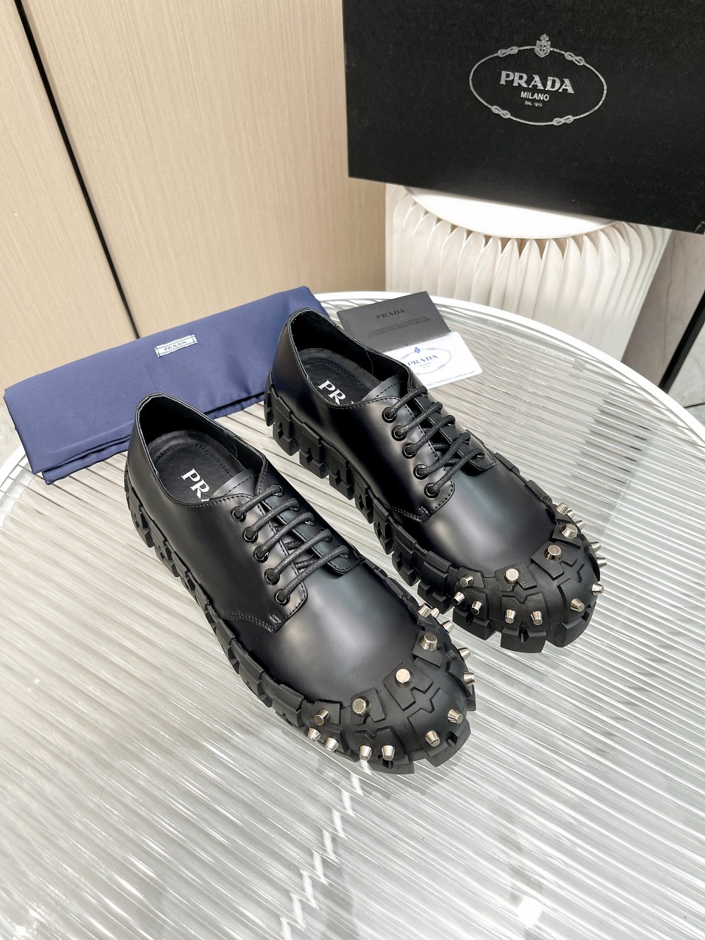 Men P*rada Top Sneaker ( )