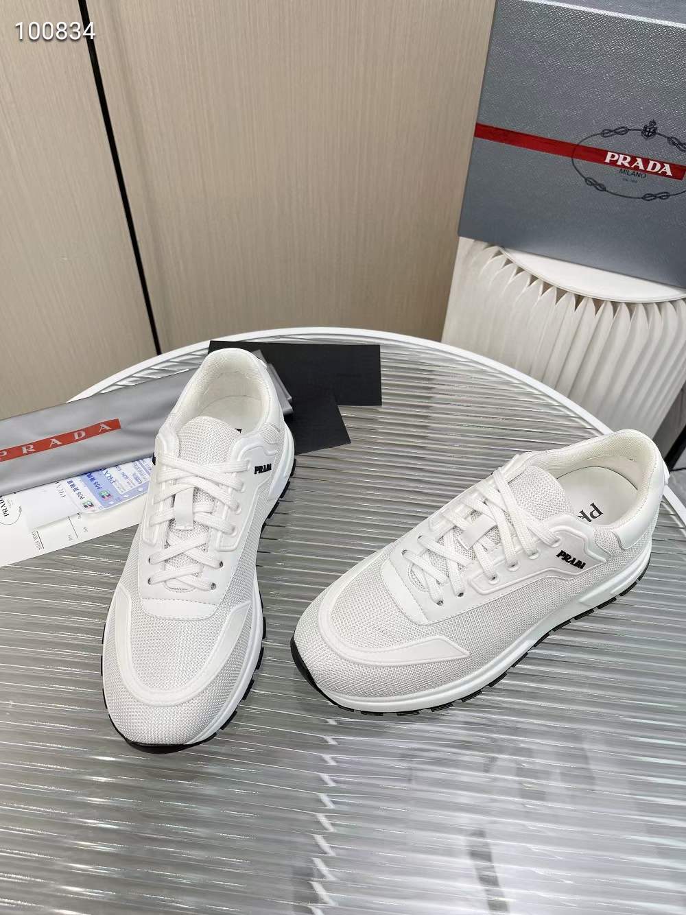 Men P*rada Top Sneaker ( )