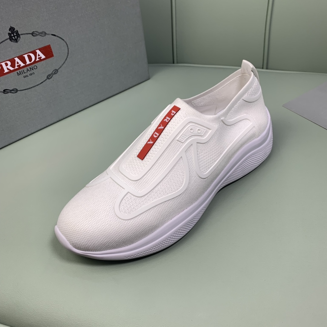 Men P*rada Top Sneaker ๏ผ ๏ผ