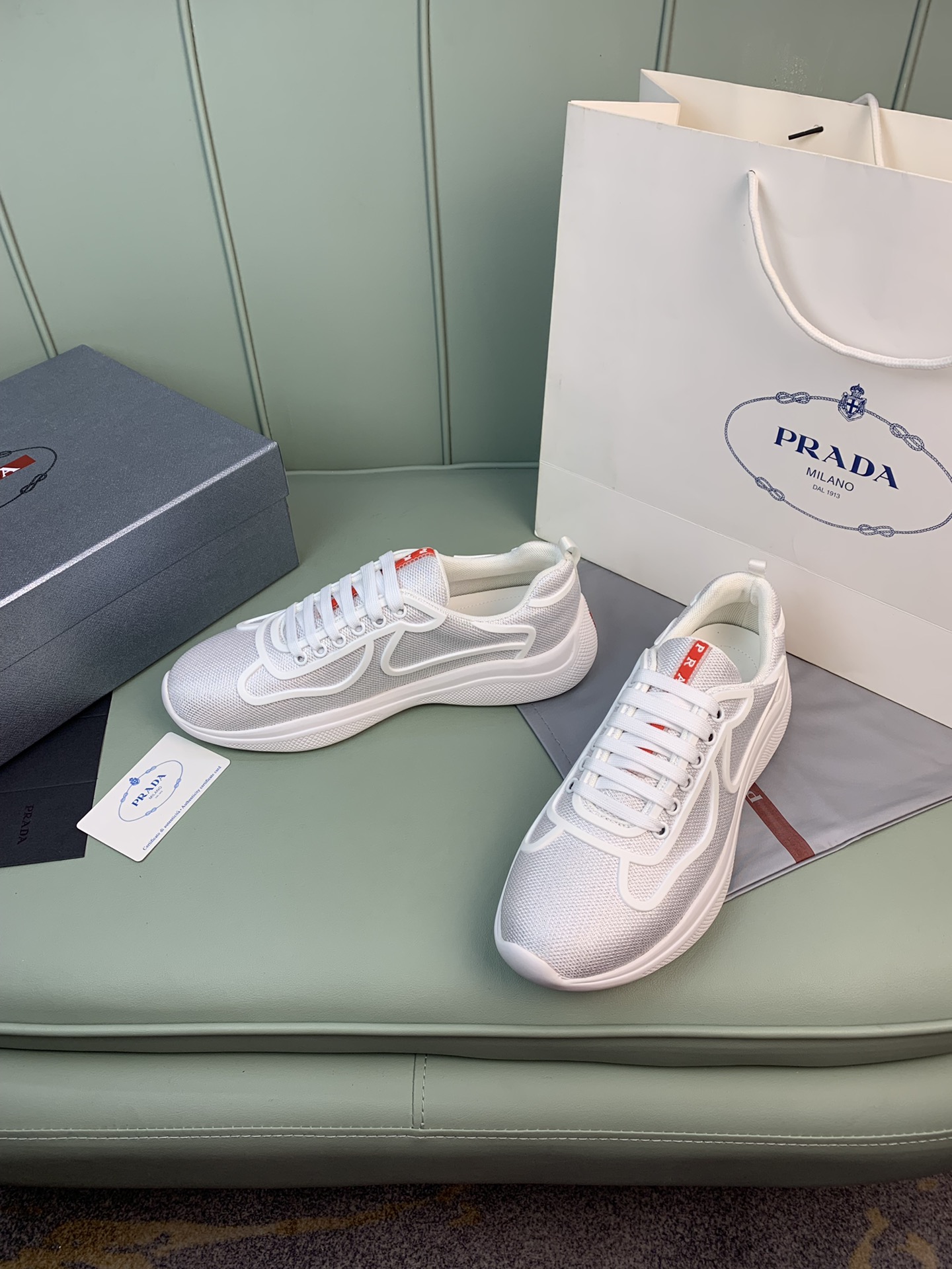 Men P*rada Top Sneaker ( )