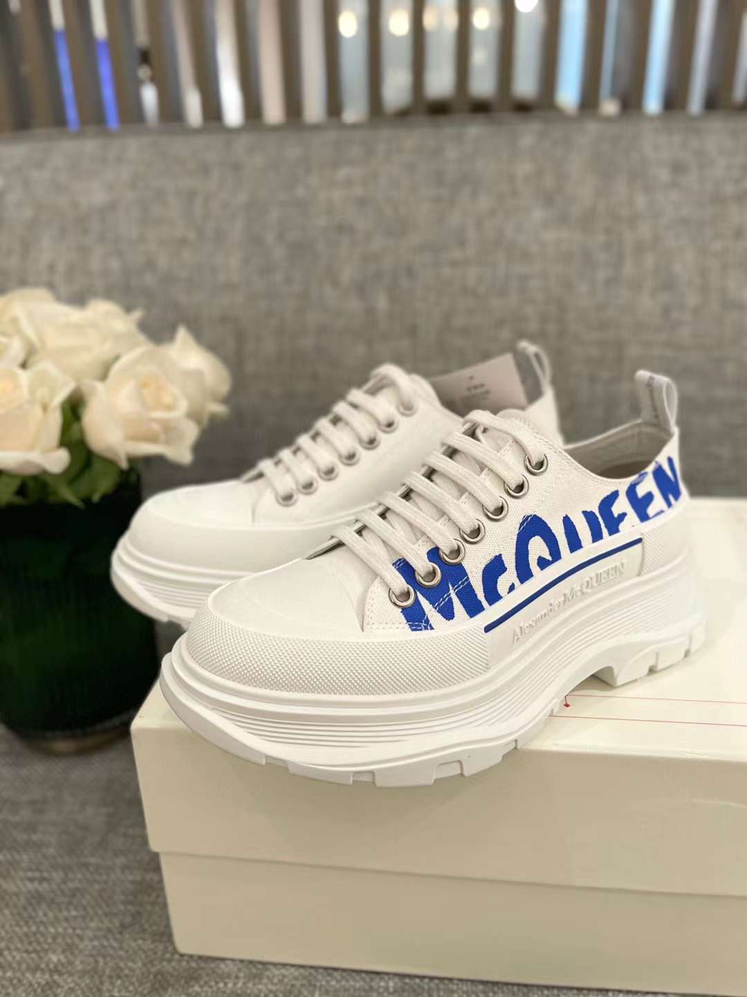 Men Women A*lexander M*cqueen Top Sneaker ( )