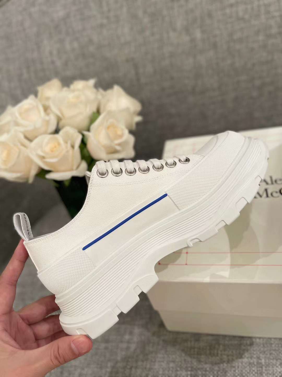 Men Women A*lexander M*cqueen Top Sneaker ( )