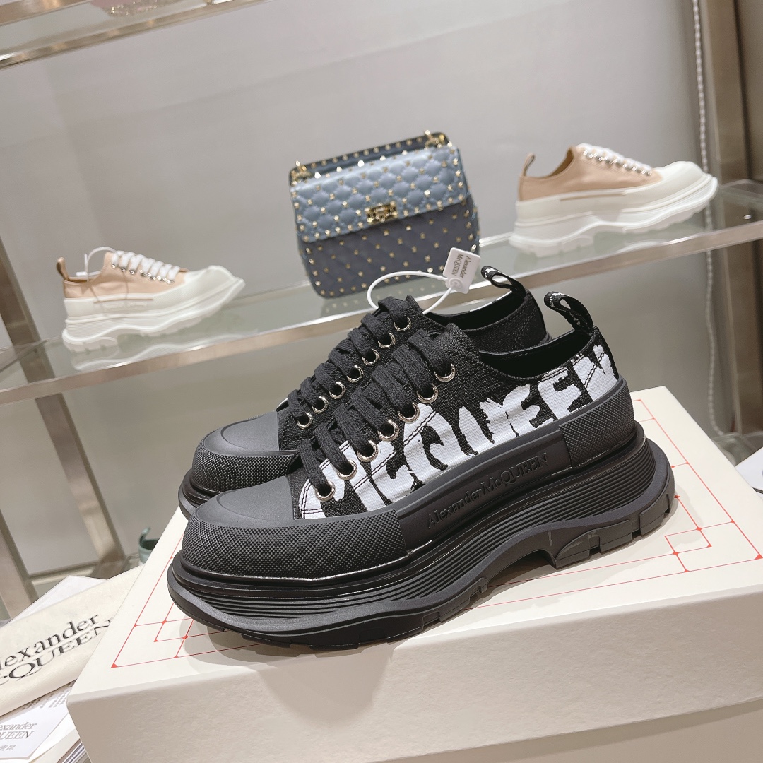Men Women A*lexander M*cqueen Top Sneaker （ ）