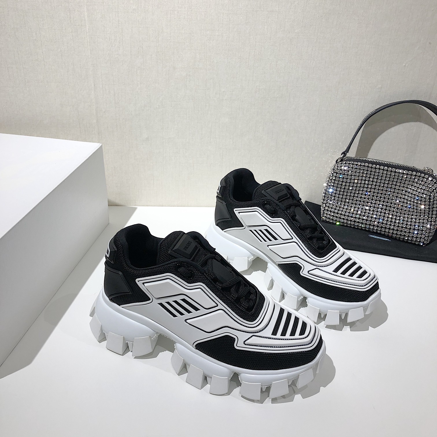 Men P*rada Top Sneaker ( )
