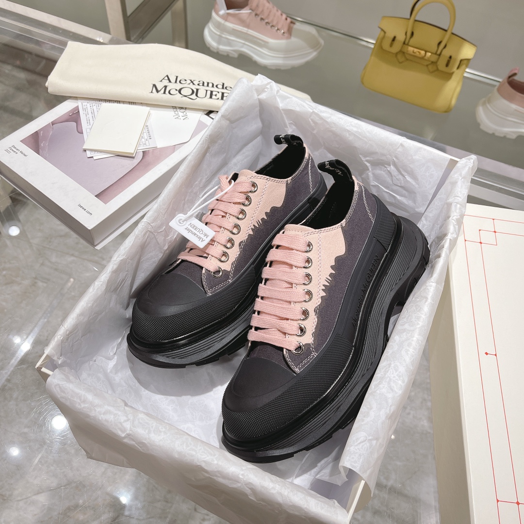 Men Women A*lexander M*cqueen Top Sneaker （ ）