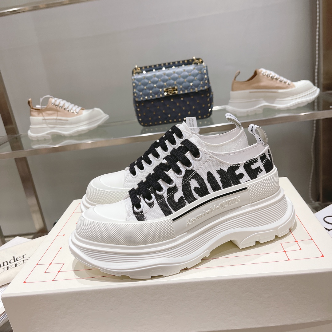 Men Women A*lexander M*cqueen Top Sneaker （ ）