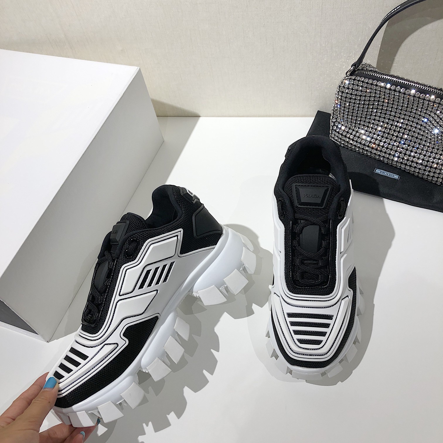 Men P*rada Top Sneaker ( )