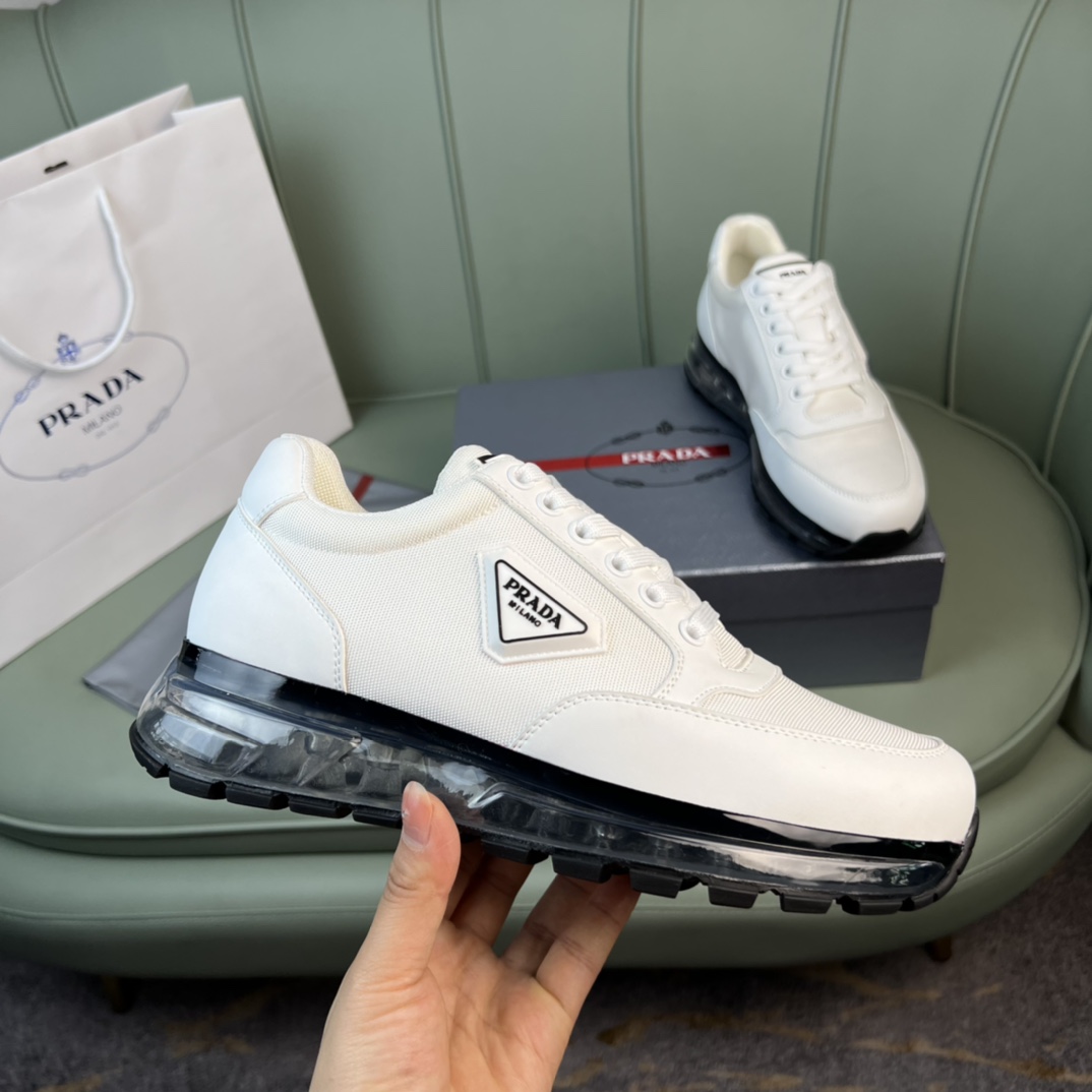 Men P*rada Top Sneaker ๏ผ ๏ผ