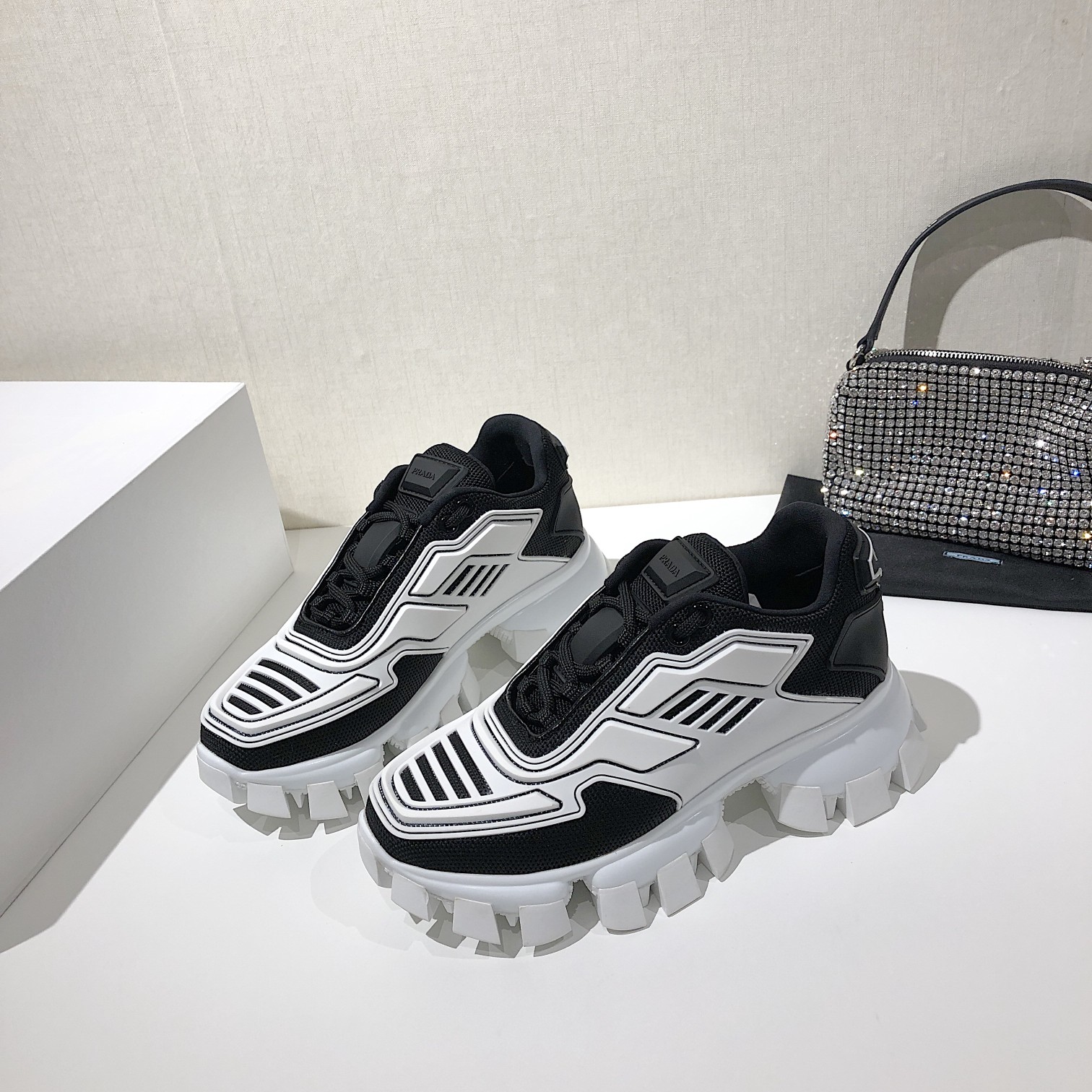 Men P*rada Top Sneaker ( )