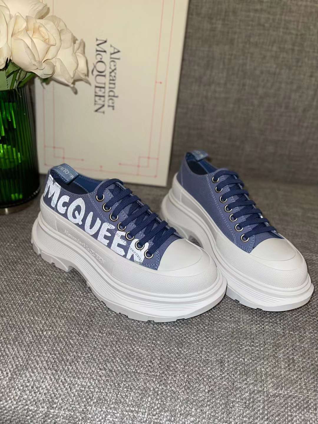Men Women A*lexander M*cqueen Top Sneaker （ ）