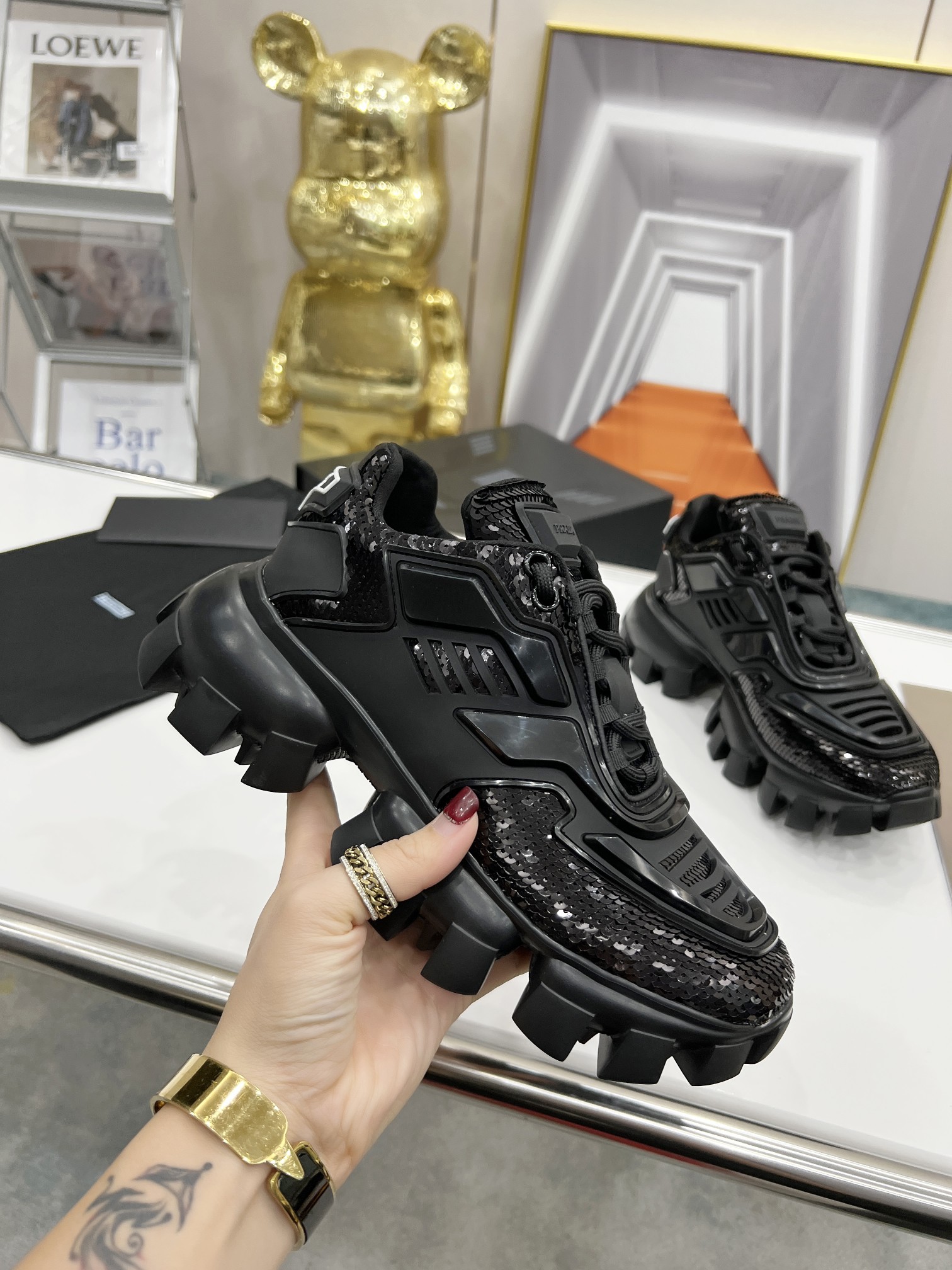 Men P*rada Top Sneaker οΌ οΌ