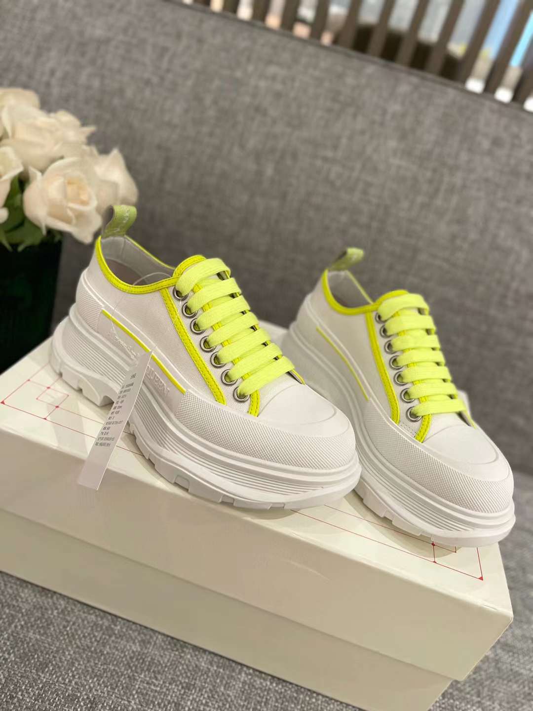 Men Women A*lexander M*cqueen Top Sneaker οΌ οΌ
