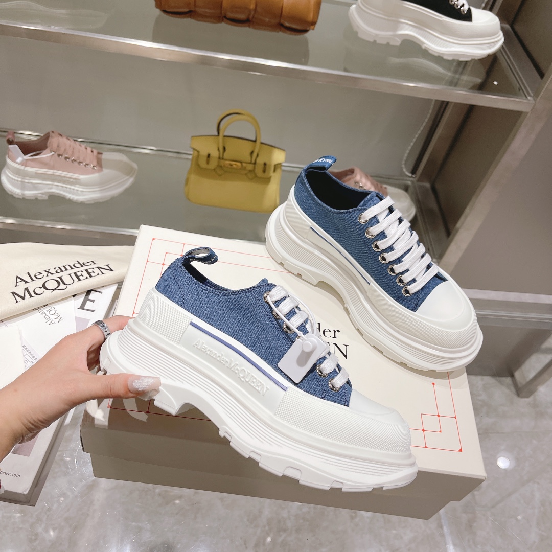 Men Women A*lexander M*cqueen Top Sneaker （ ）