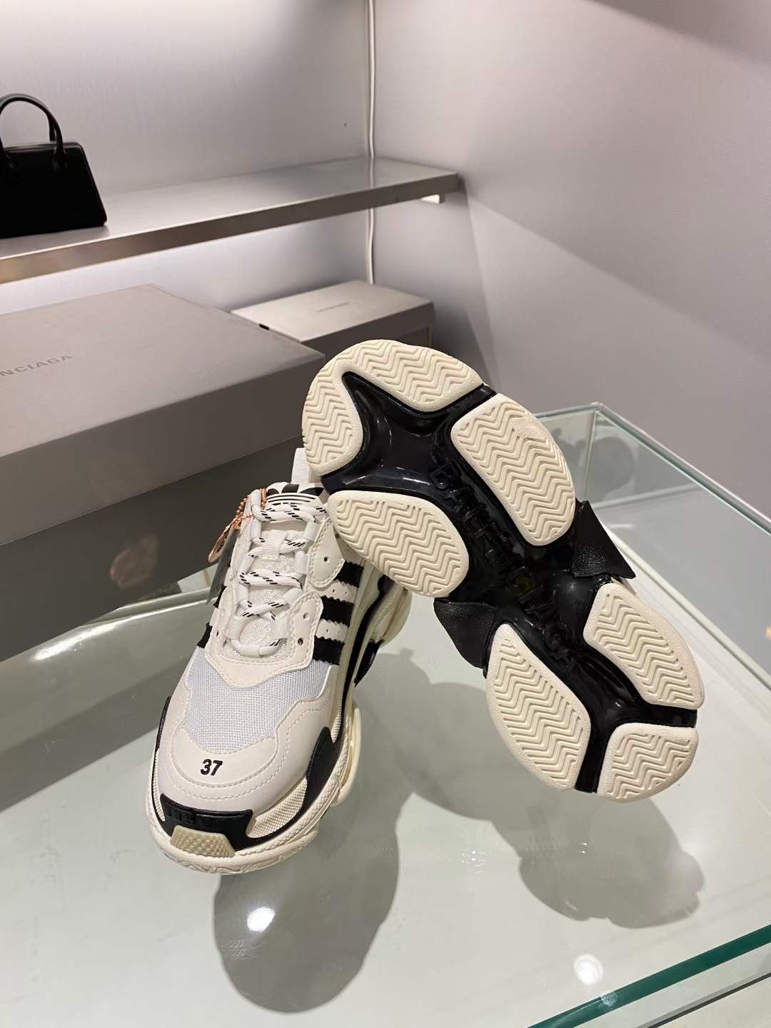 Women Men B*alenciaga Top Sneakers