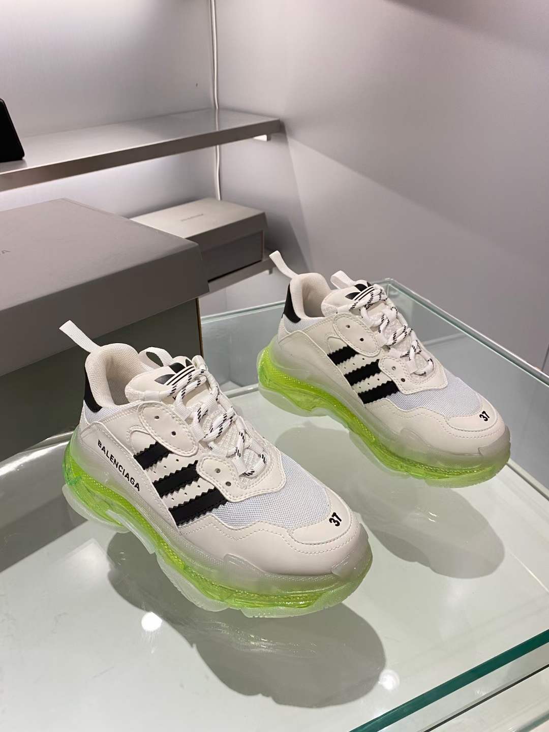 Women Men B*alenciaga Top Sneakers
