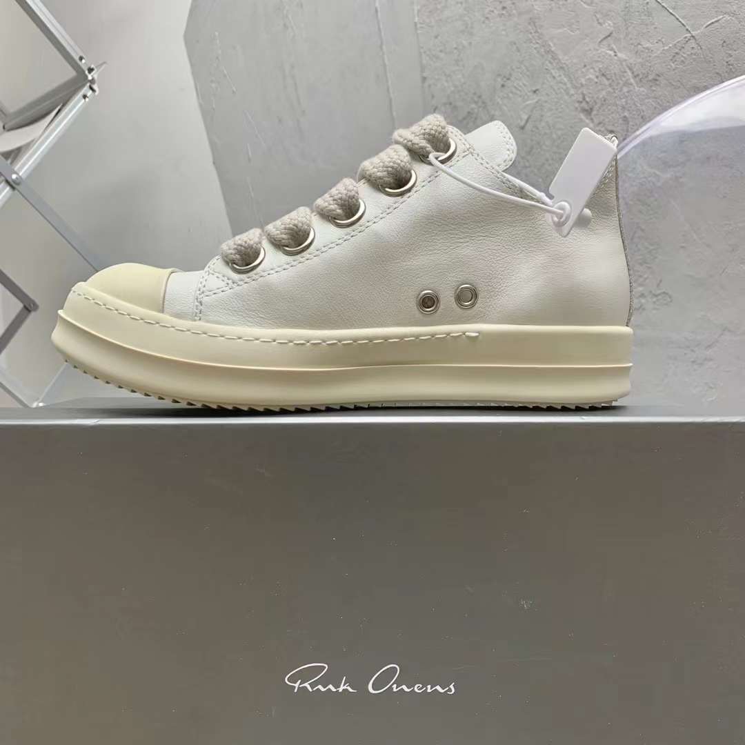 Men Women R*ick O*wens Top Sneaker