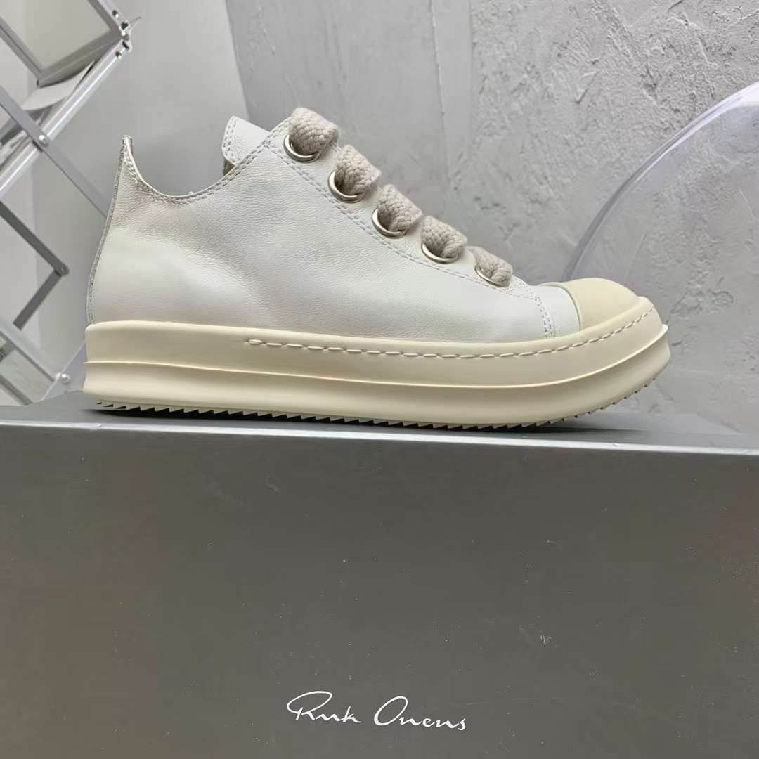 Men Women R*ick O*wens Top Sneaker