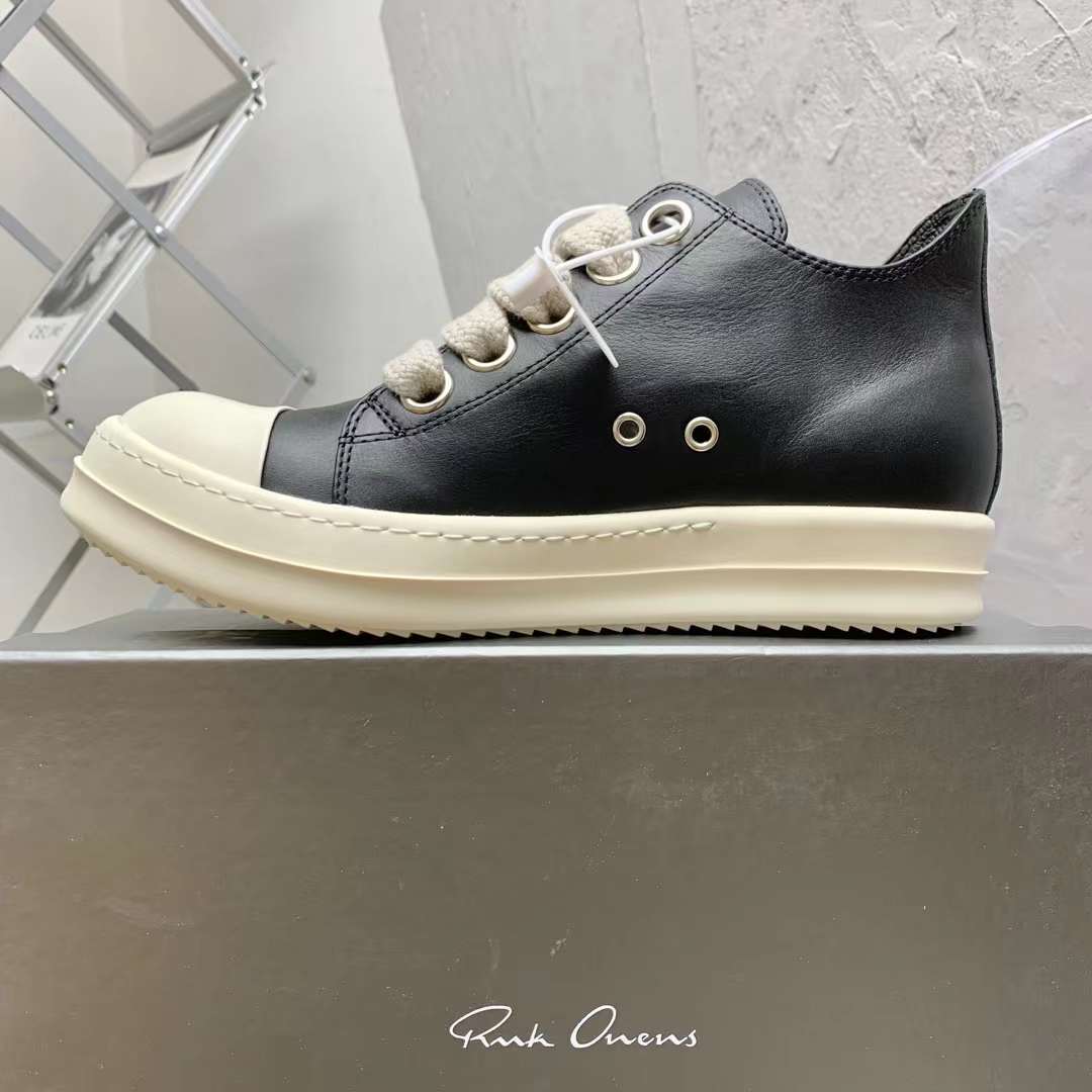 Men Women R*ick O*wens Top Sneaker