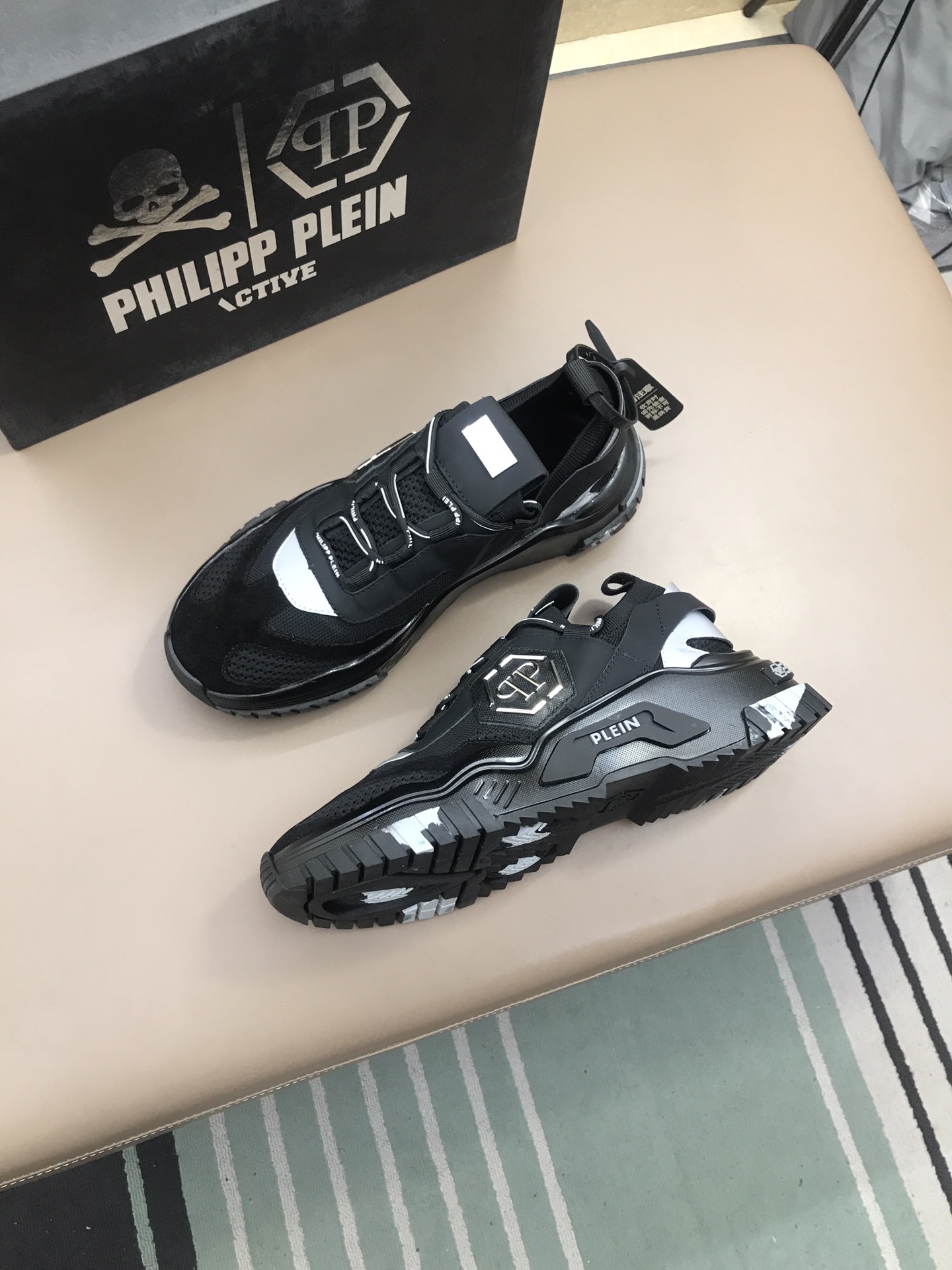 Men P*hilipp P*lein Top Sneaker ()