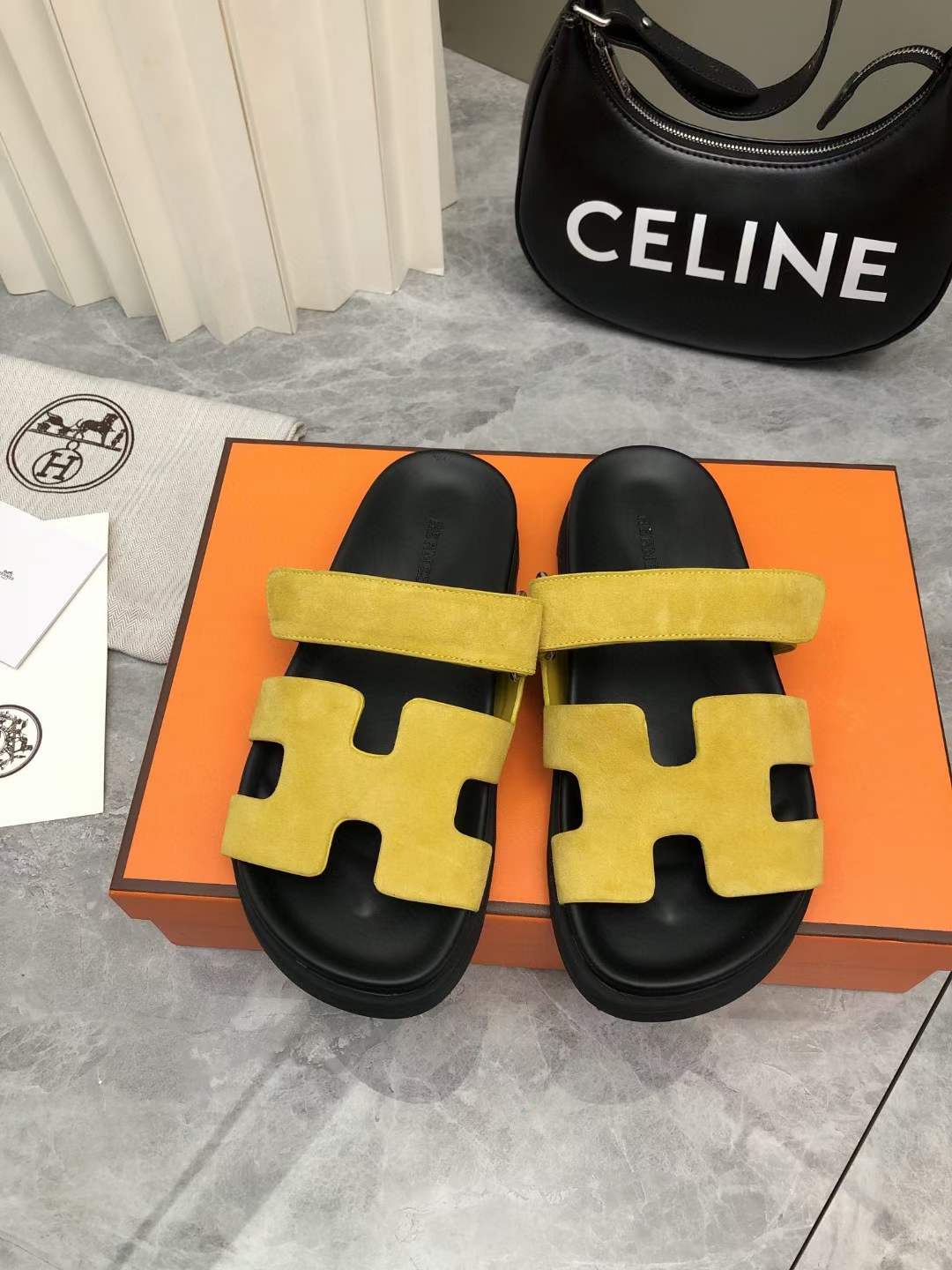 Men Women H*ermes Top Sandals