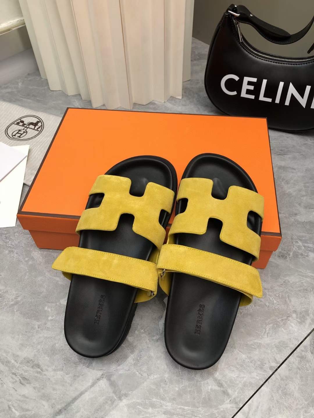 Men Women H*ermes Top Sandals