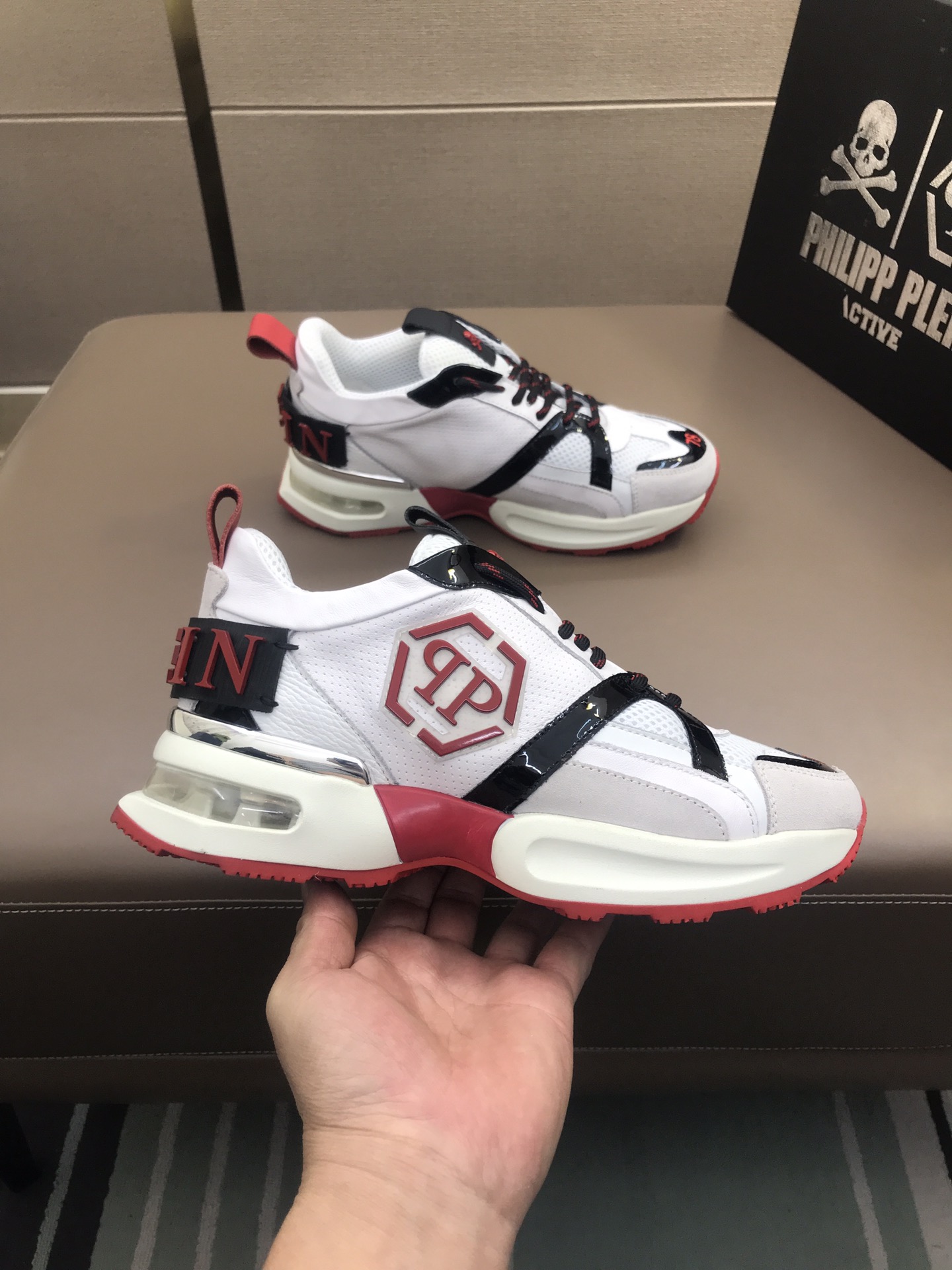 Men P*hilipp P*lein Top Sneaker ()
