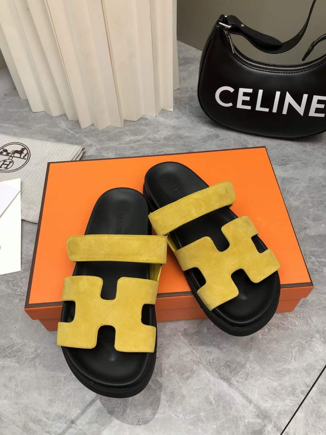 Men Women H*ermes Top Sandals
