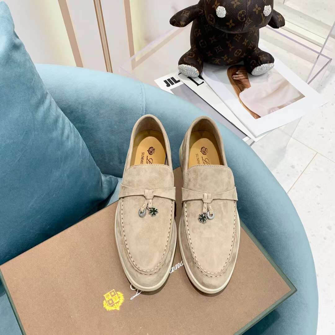 Men Women L*oro P*iana Top Loafer （）