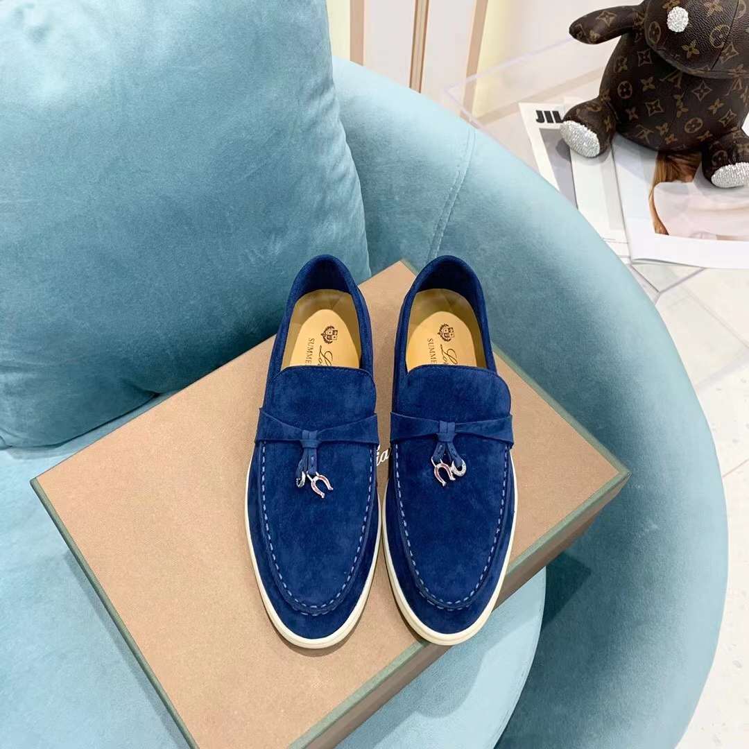 Men Women L*oro P*iana Top Loafer （）