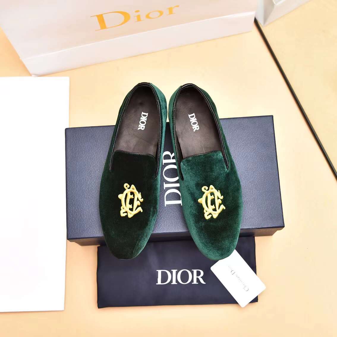 Men D*ior Top SneakerοΌοΌ