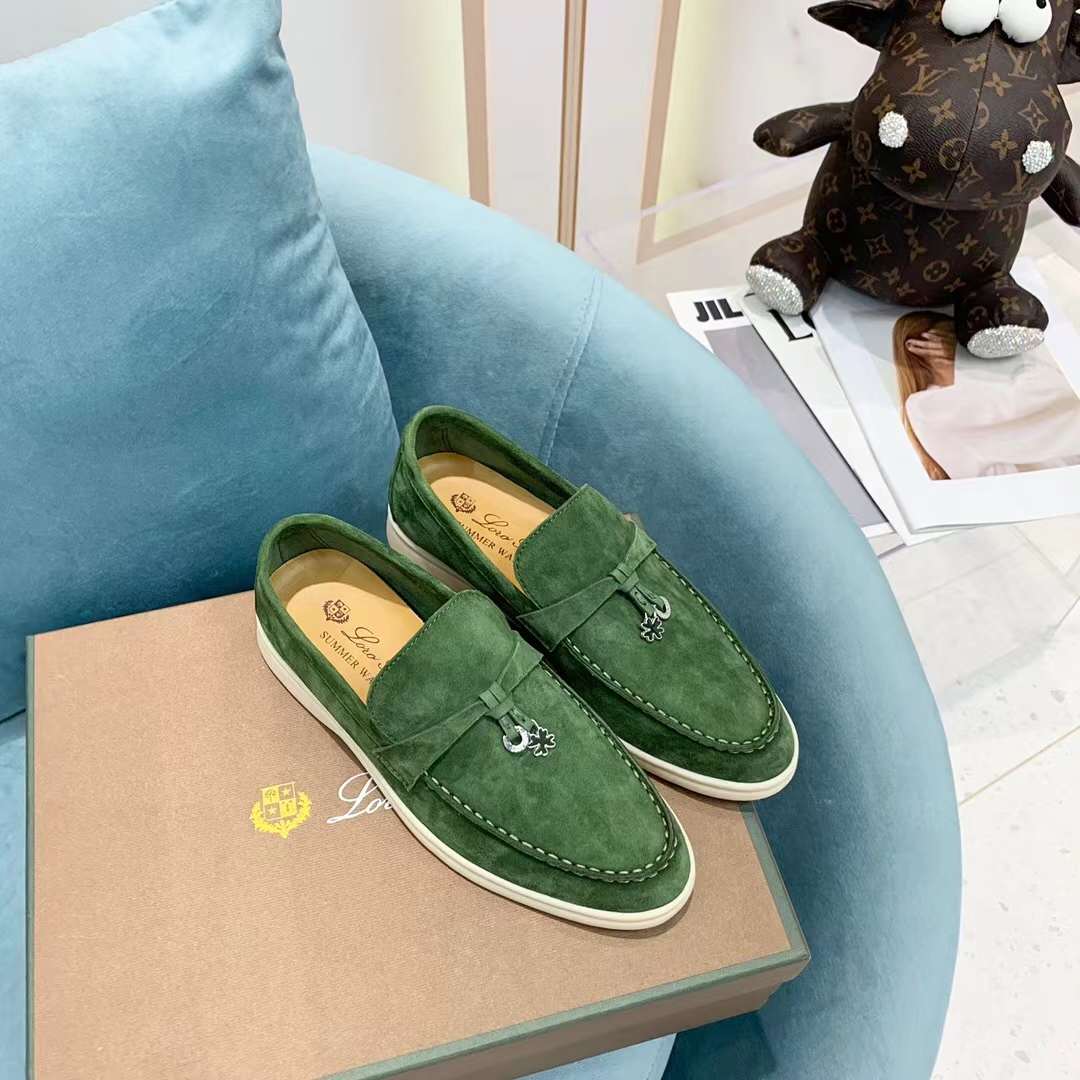 Men Women L*oro P*iana Top Loafer （）