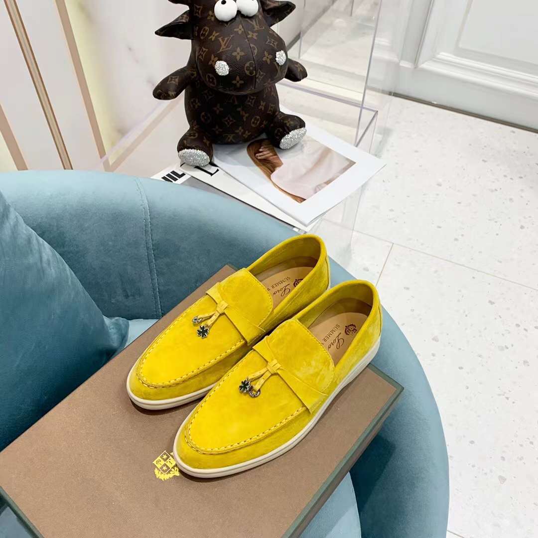 Men Women L*oro P*iana Top Loafer （）