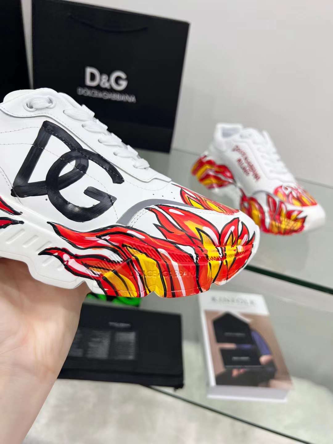 Men Women D*G Top Sneakers