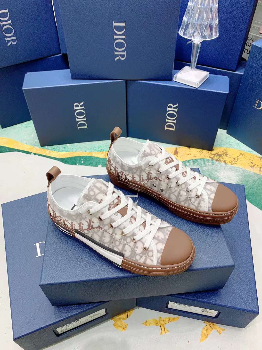 Men Women D*ior Top Sneakers οΌοΌ