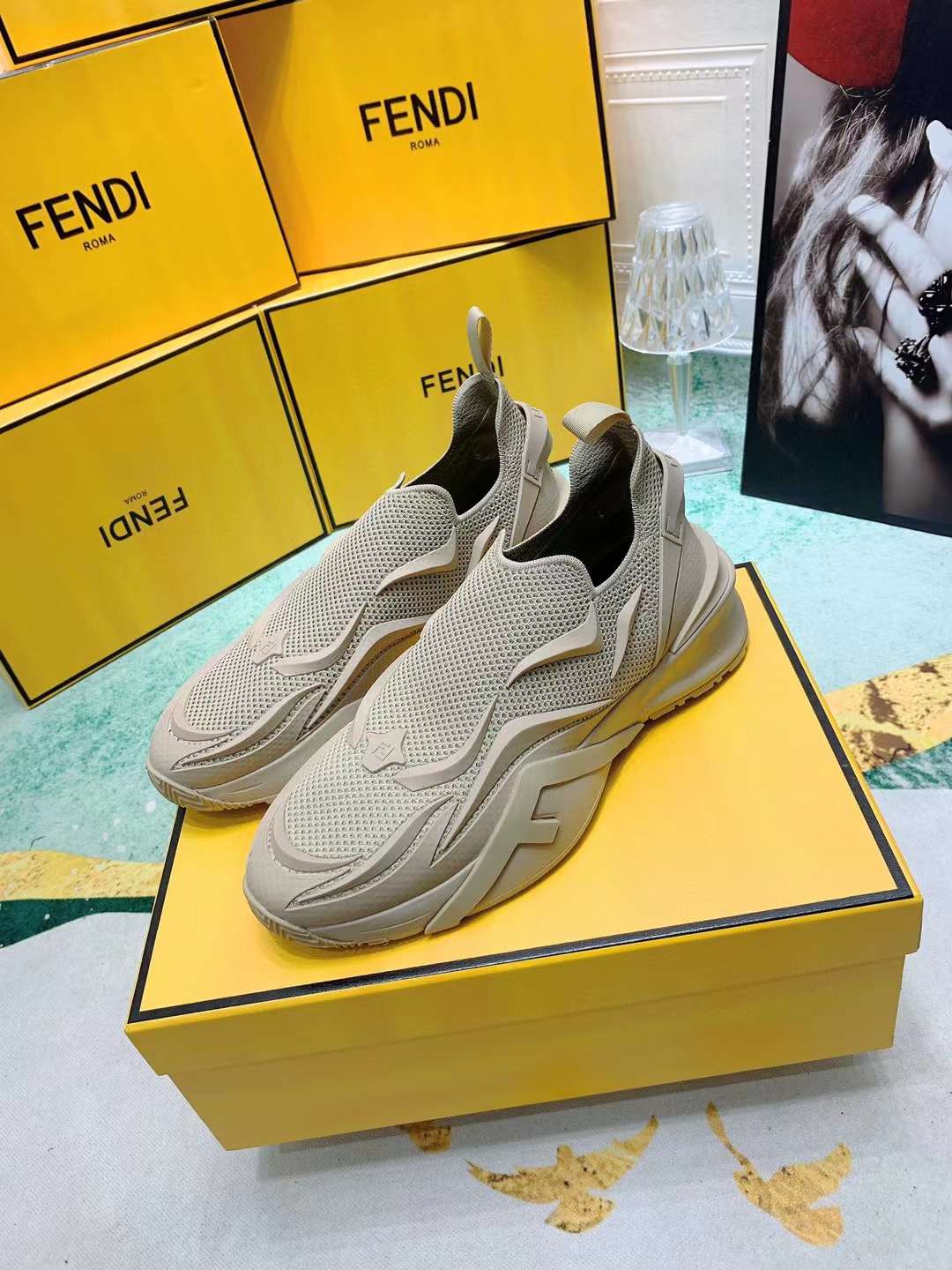 Copy Men Women F*endi Top Sneaker ( )