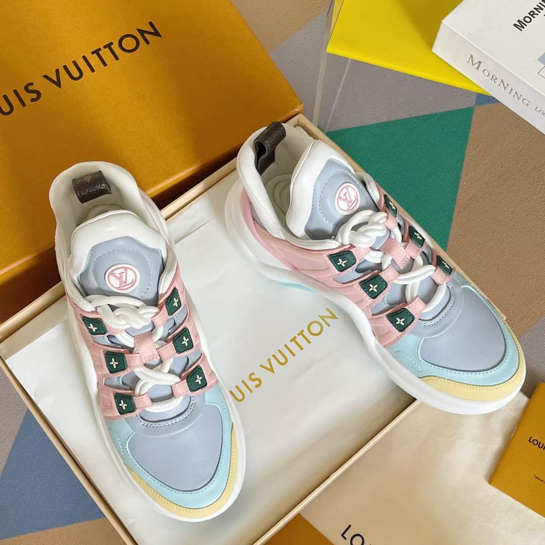 Women L*ouis V*uitton Top Sneaker Maikesneakers