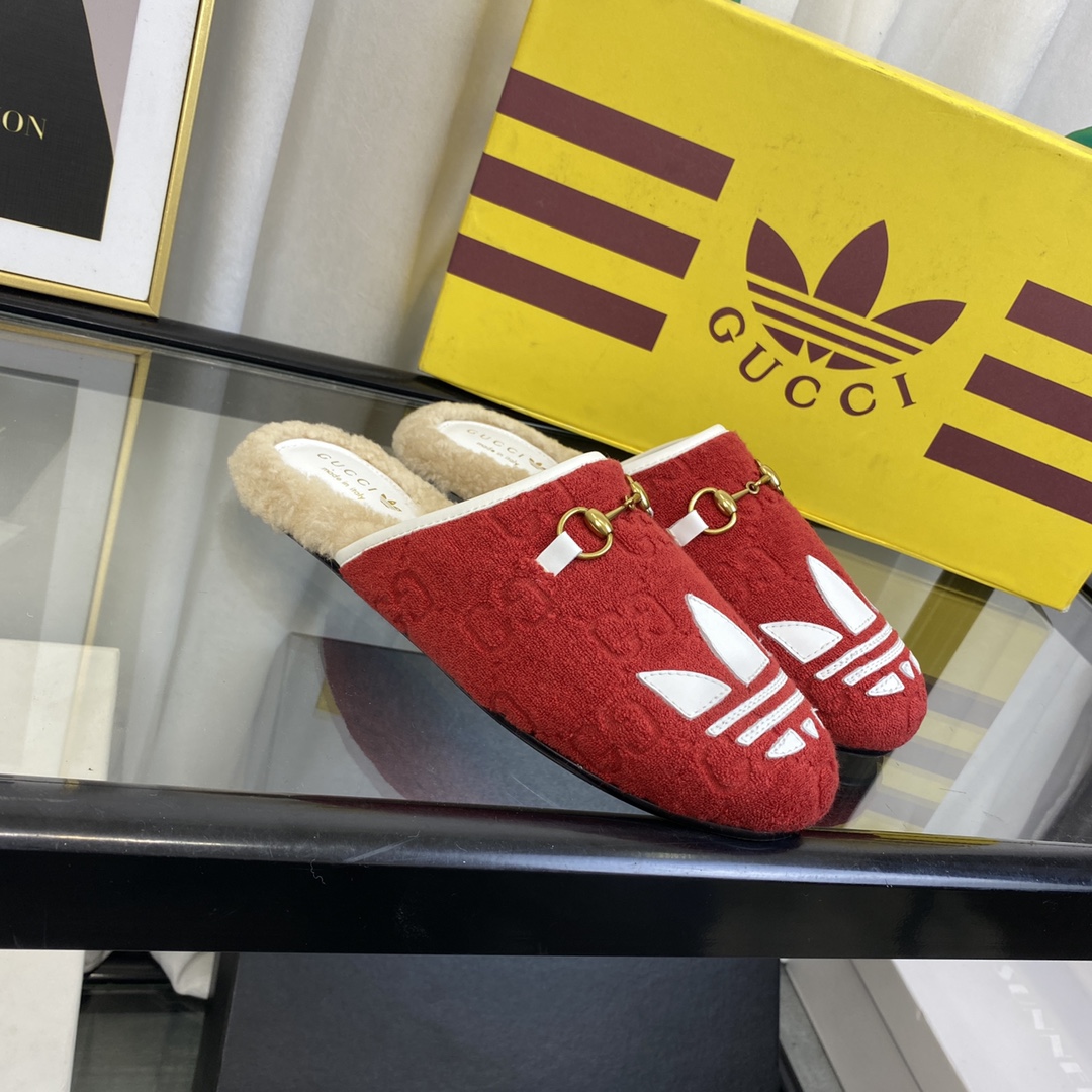 Women G*ucci A*didas Slippers Maikesneakers