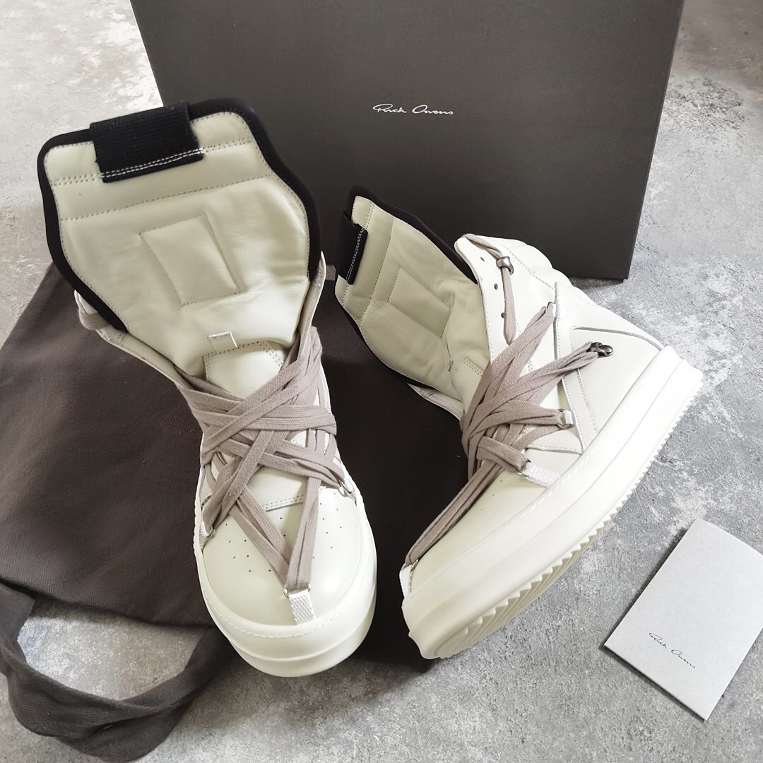 Men Women R*ick O*wens Top Sneaker