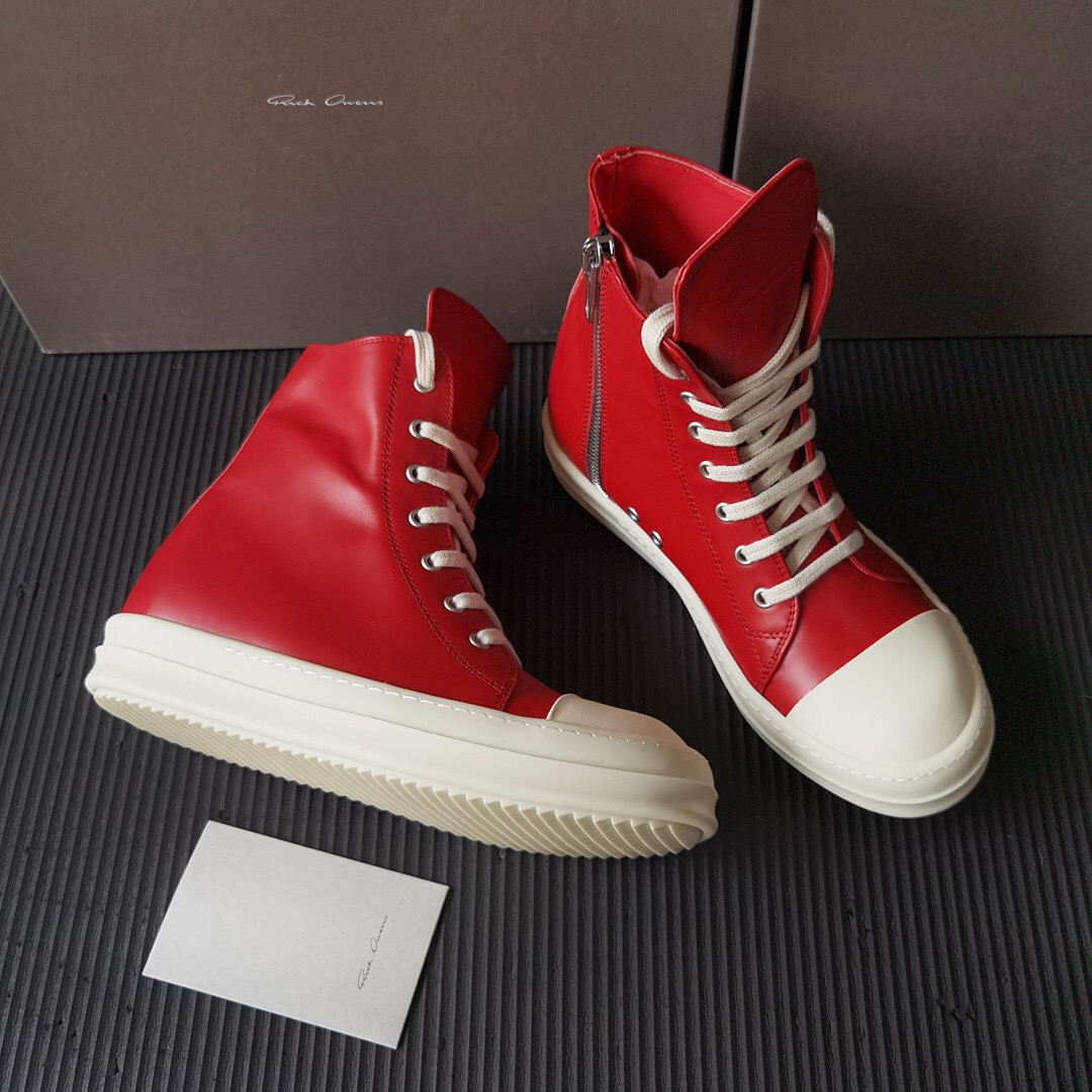 Men Women R*ick O*wens Top Sneaker