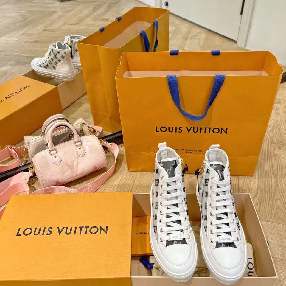 Women L*ouis V*uitton Top Sneaker Maikesneakers