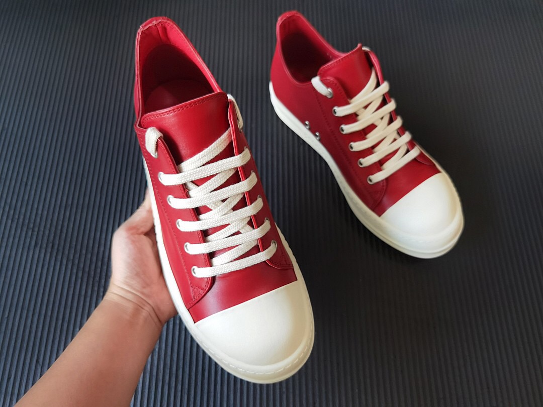 Men Women R*ick O*wens Top Sneaker
