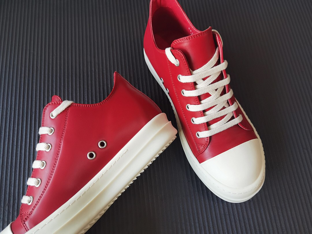 Men Women R*ick O*wens Top Sneaker