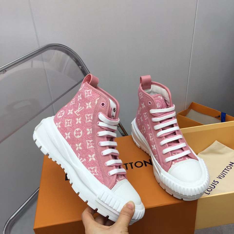 Women L*ouis V*uitton Top Sneaker Maikesneakers