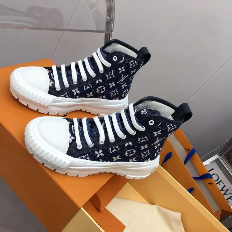 Women L*ouis V*uitton Top Sneaker Maikesneakers
