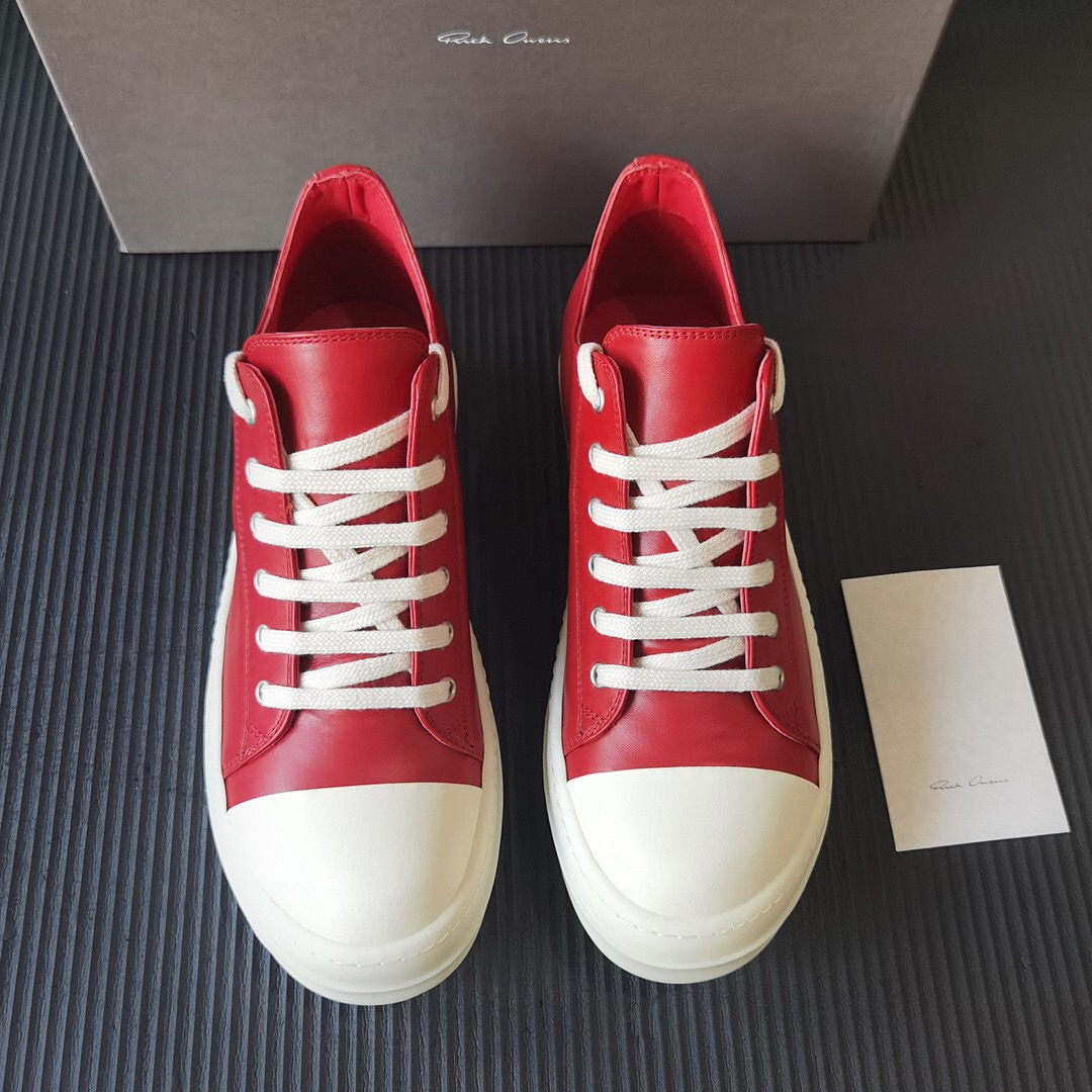 Men Women R*ick O*wens Top Sneaker
